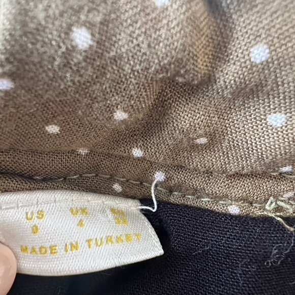 Maeve by Anthropologie Bijou Plaid Tweed Knit Mini Skirt with front patch pocket - Picture 4 of 6